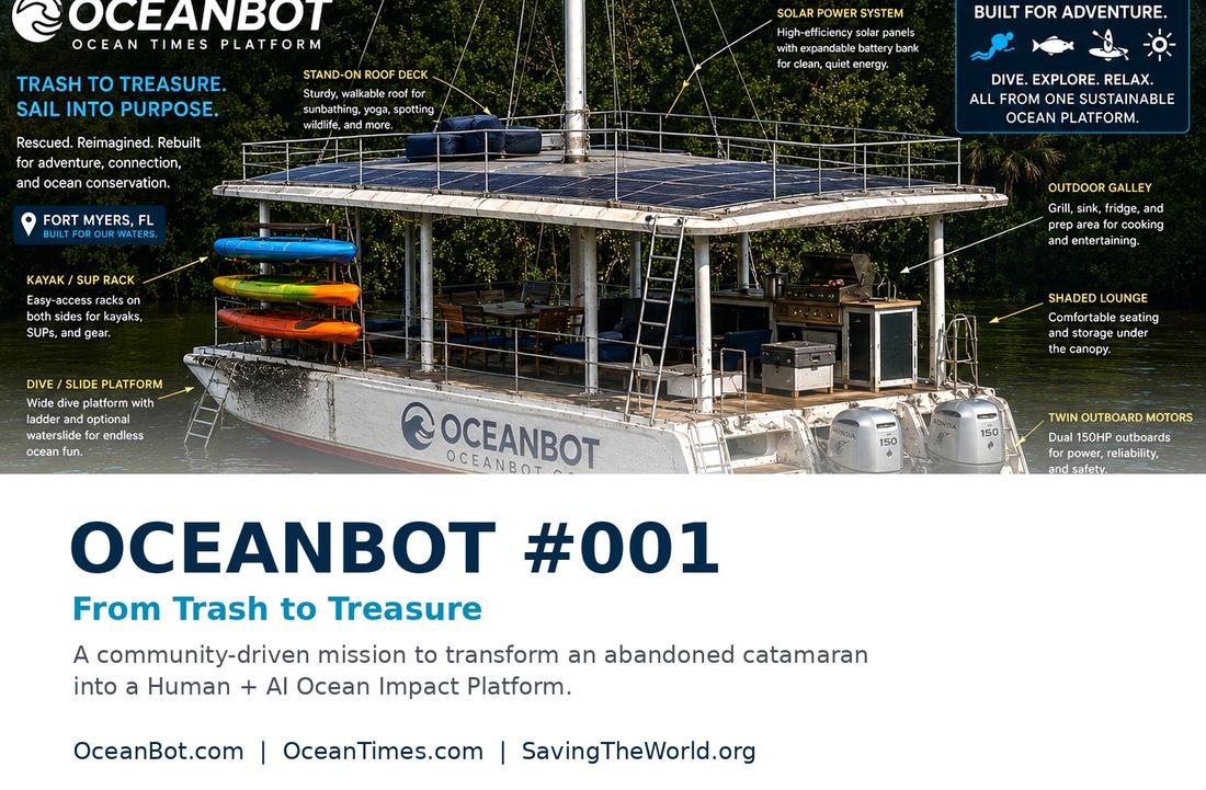 OceanBot impact platform concept